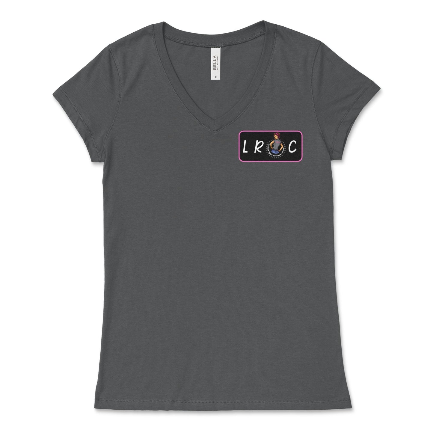LROC Topographical Women's V-Neck Tee Shirt