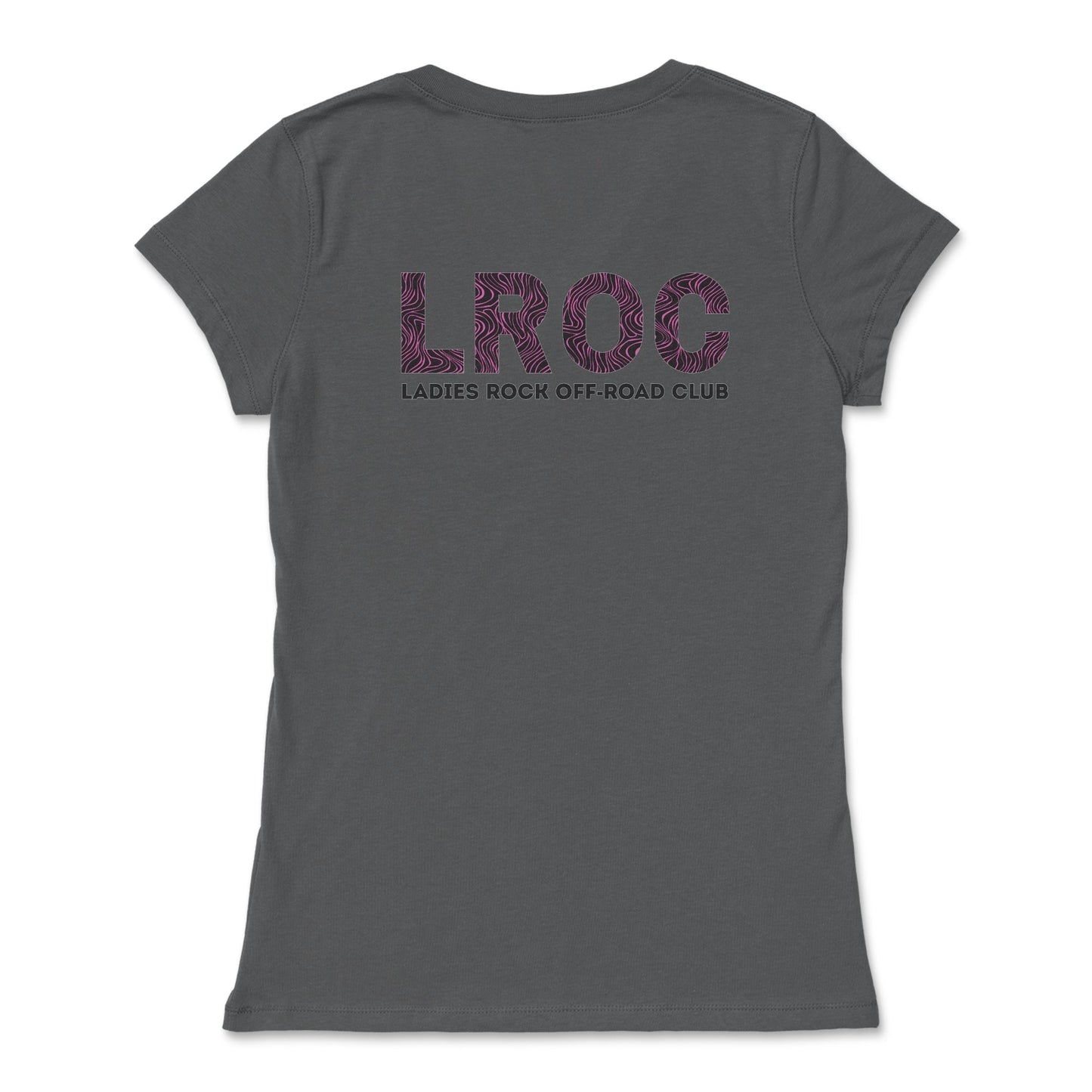 LROC Topographical Women's V-Neck Tee Shirt