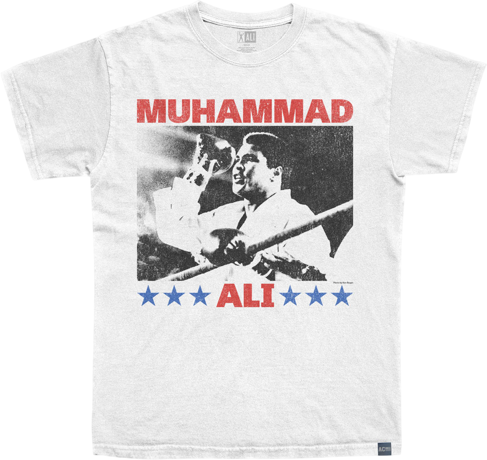 Made In USA Retro Stars Muhammad Ali T-Shirt