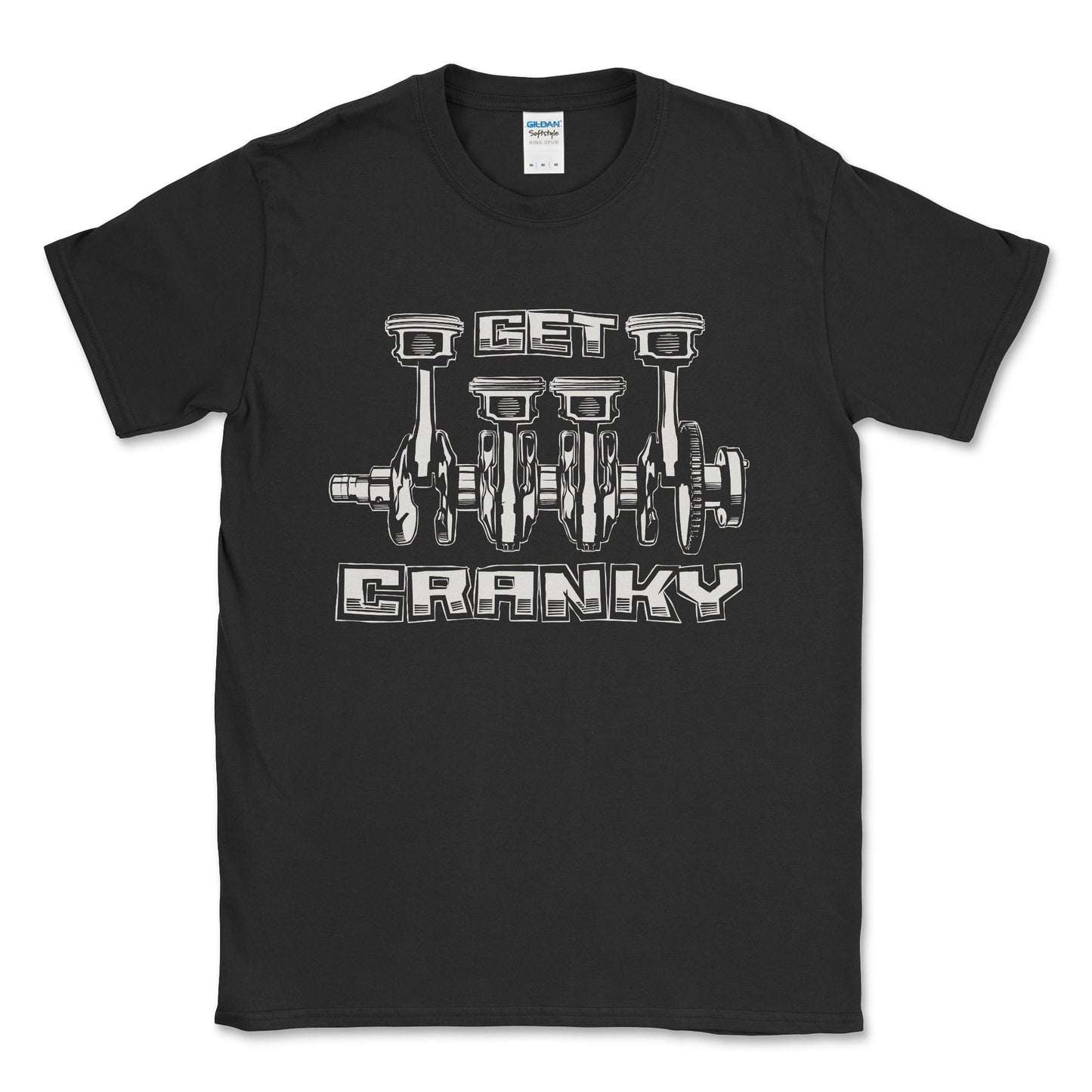 Mechanics Shirt-Funny Get Cranky Softstyle Tee