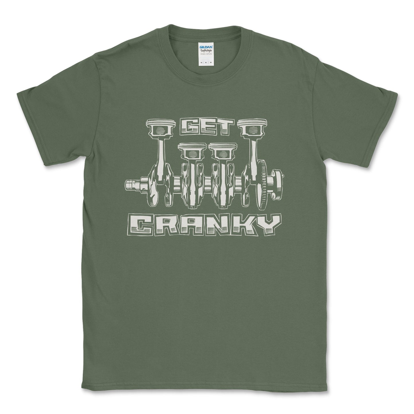 Mechanics Shirt-Funny Get Cranky Softstyle Tee