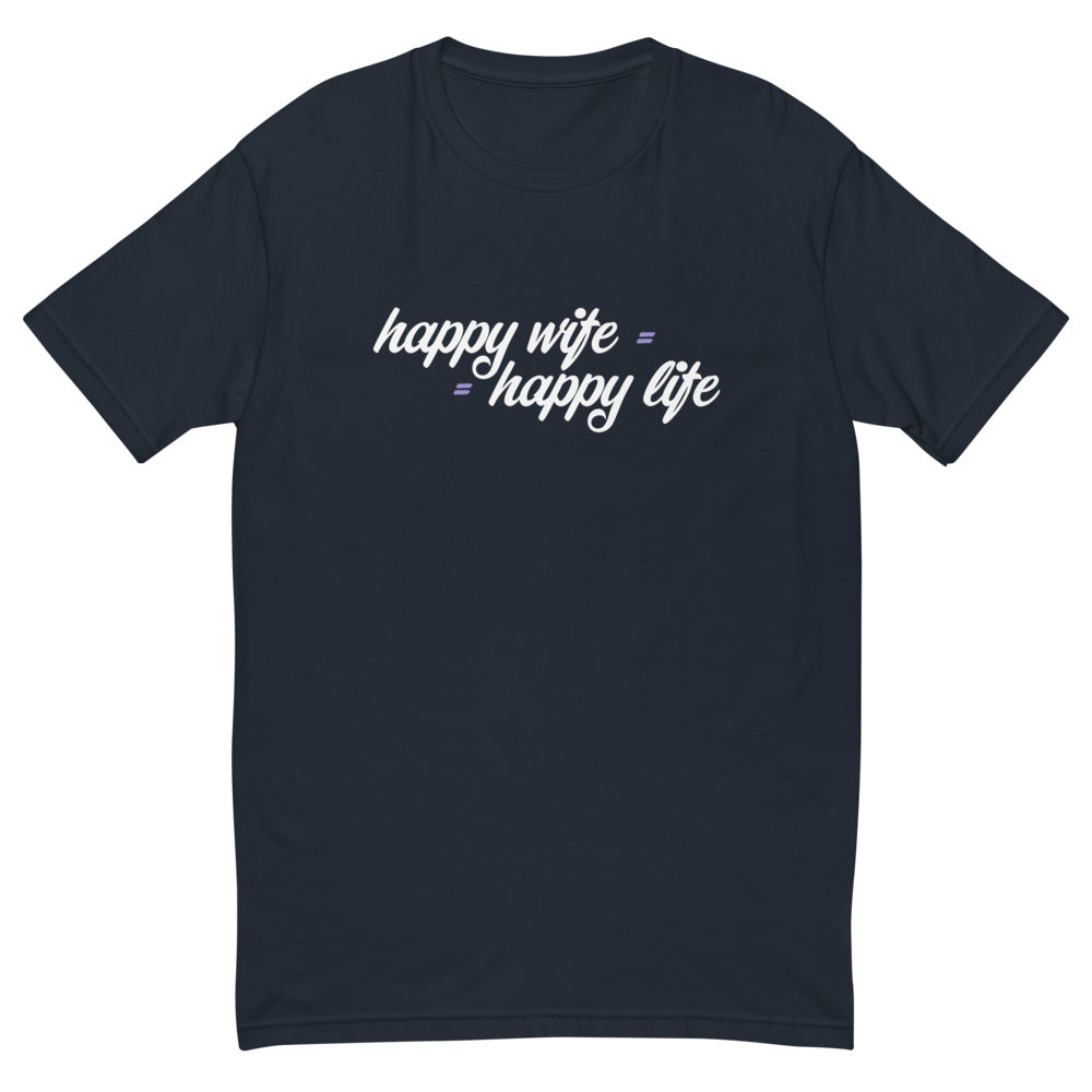 Happy Wife Happy Life T-Shirt
