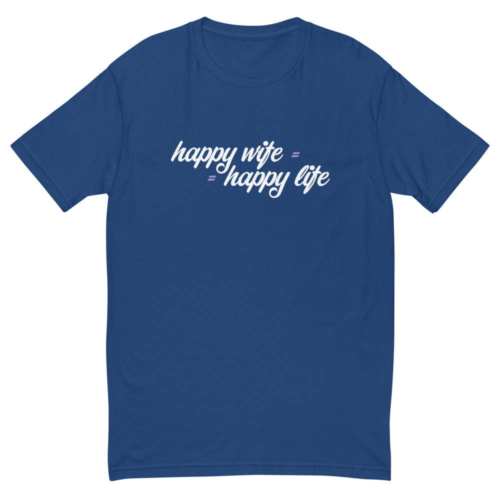 Happy Wife Happy Life T-Shirt