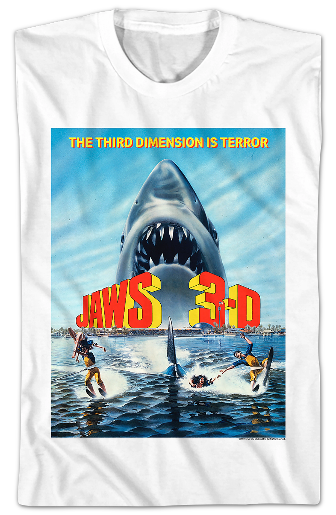 Movie Poster Jaws 3-D T-Shirt