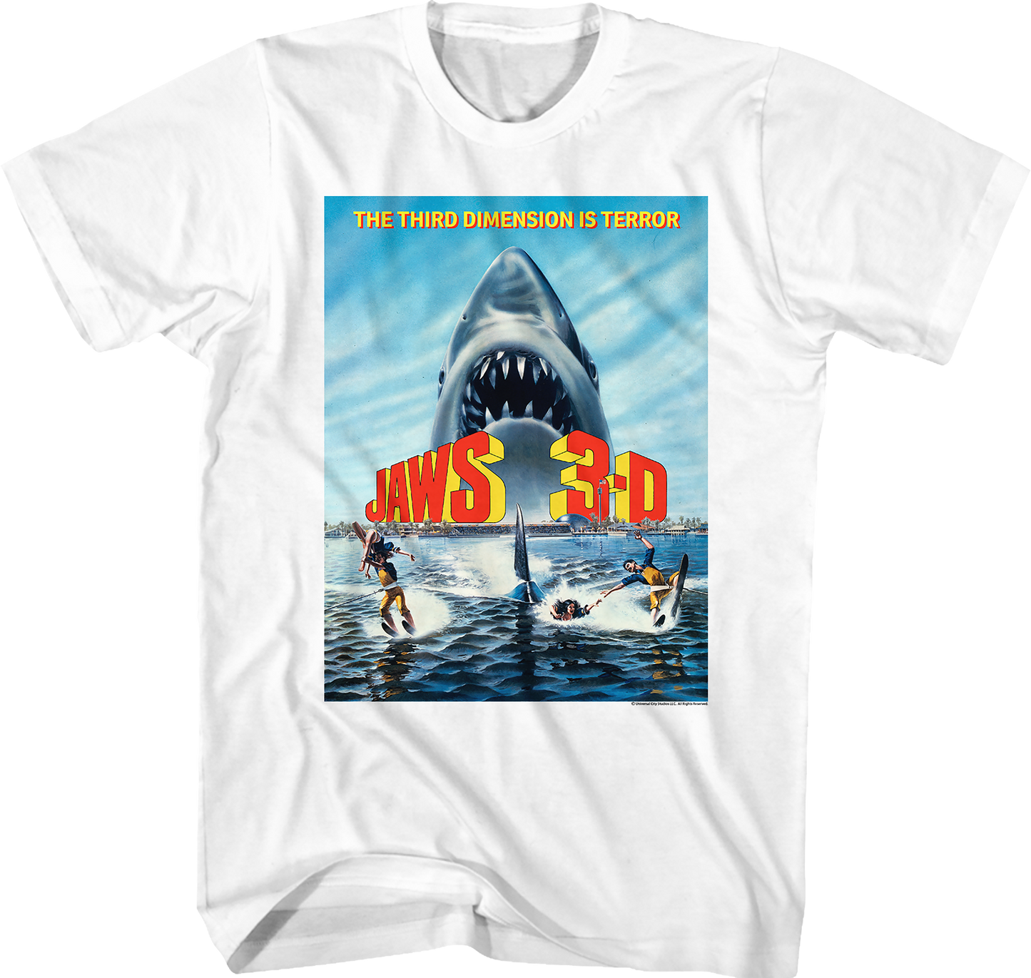 Movie Poster Jaws 3-D T-Shirt