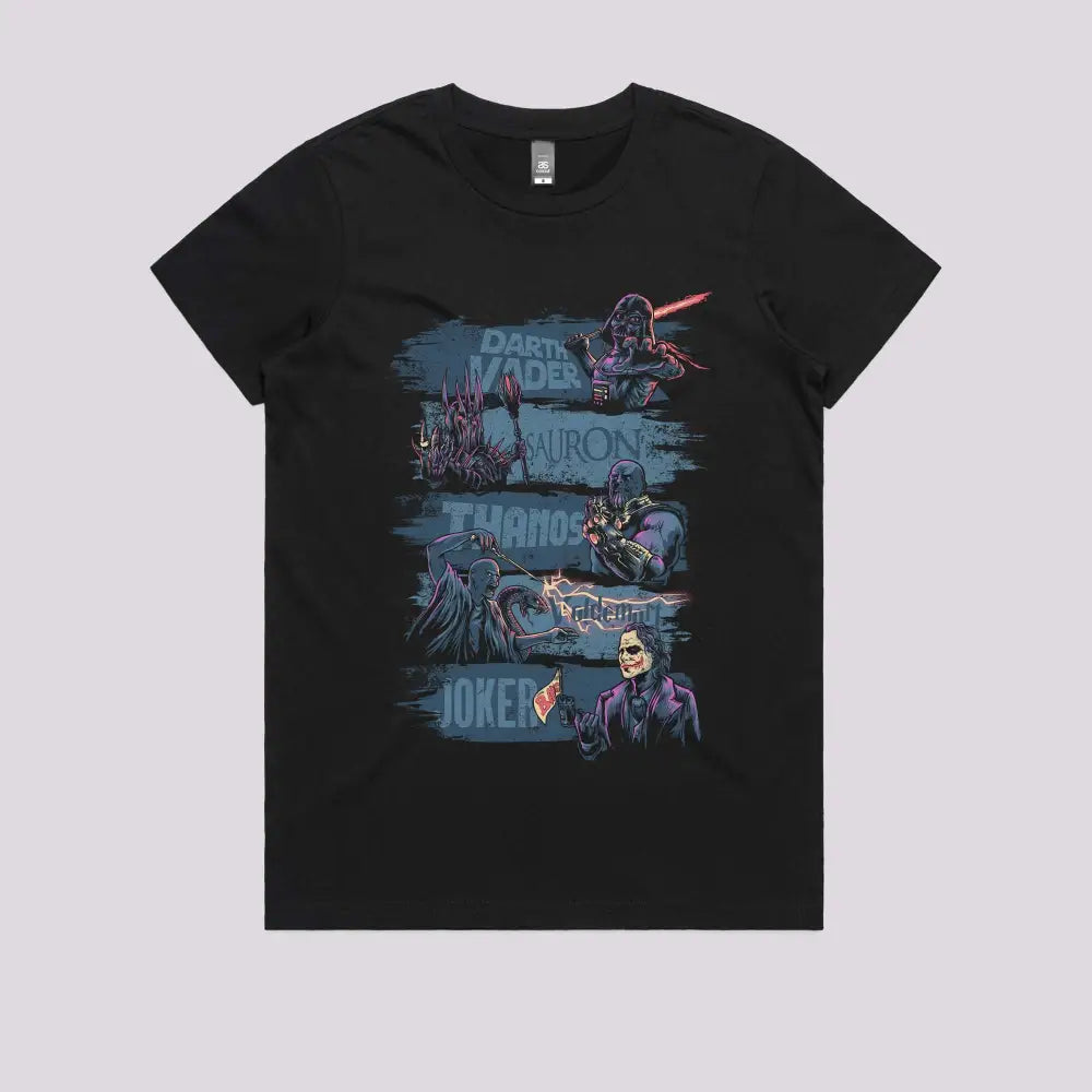 Movie Villains T-Shirt