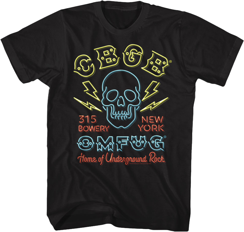 AC Neon CBGB T-Shirt