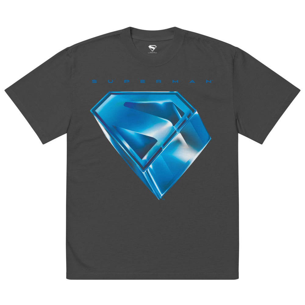 Superman 2025 Oversized T-Shirt - Stylized S-Shield