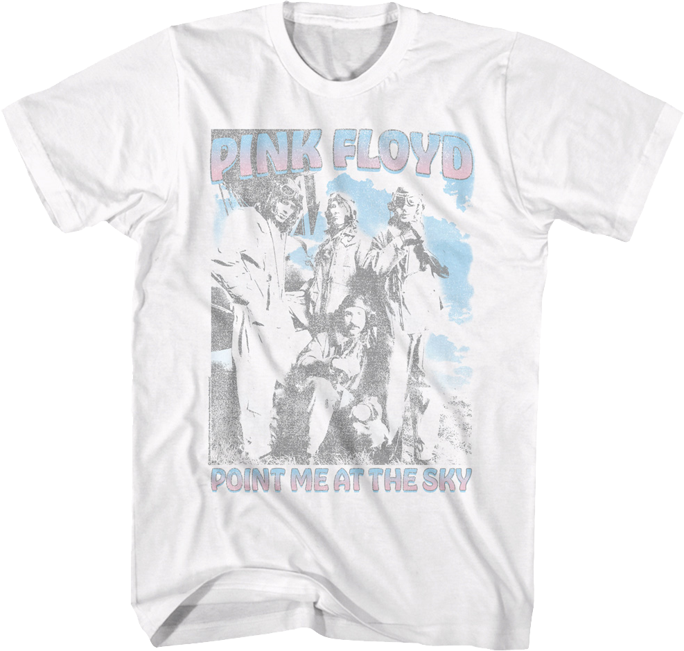 Vintage Point Me at the Sky Pink Floyd T-Shirt