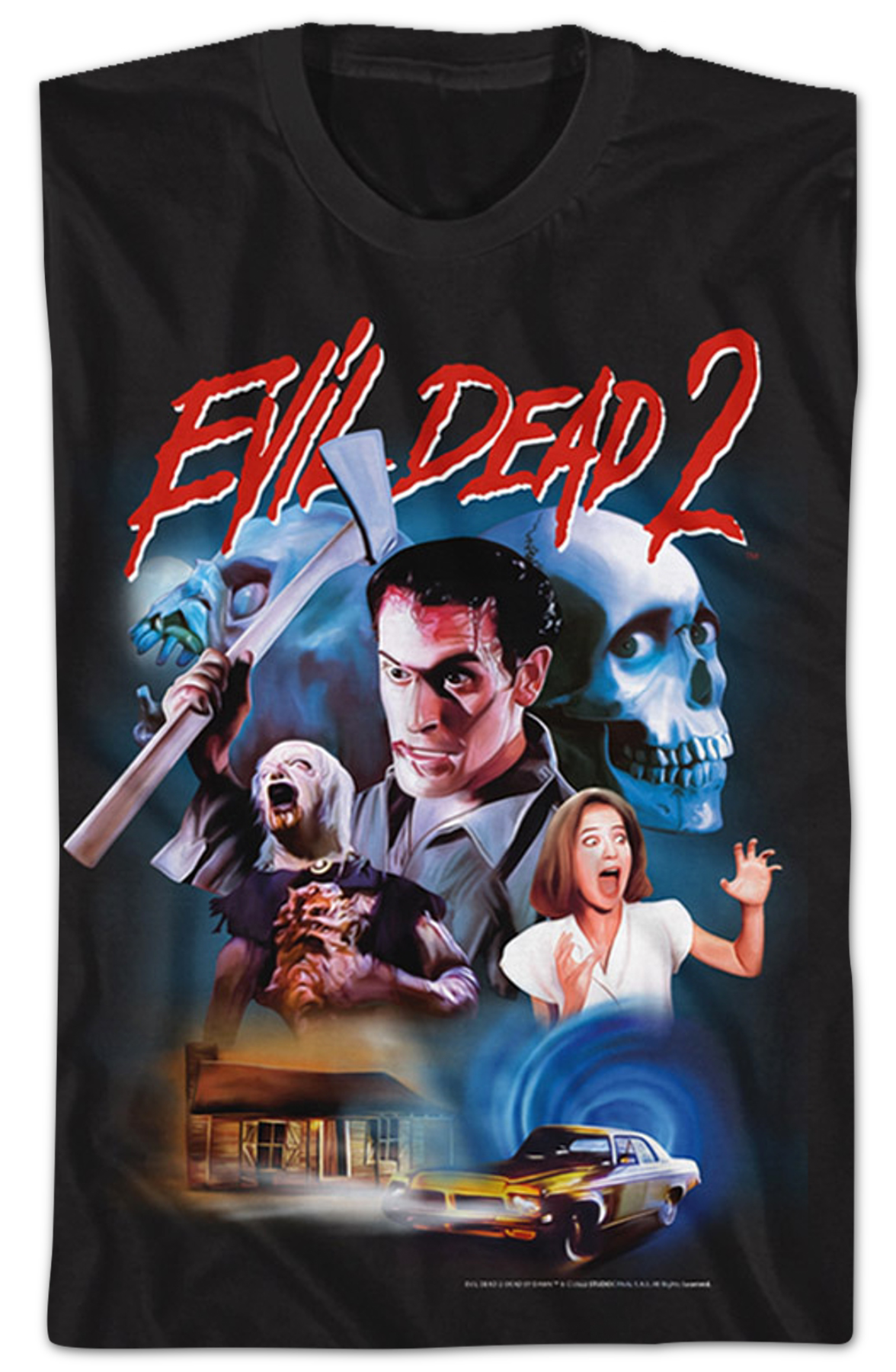 Poster Collage Evil Dead T-Shirt