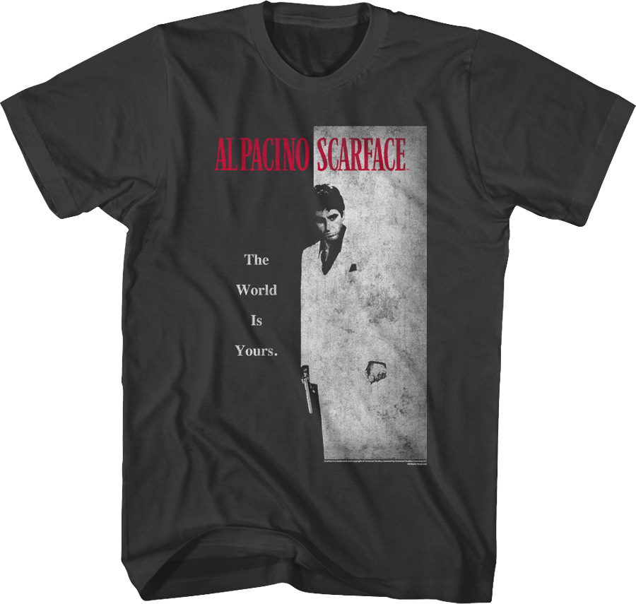 Scarface Movie Poster Smoke T-Shirt