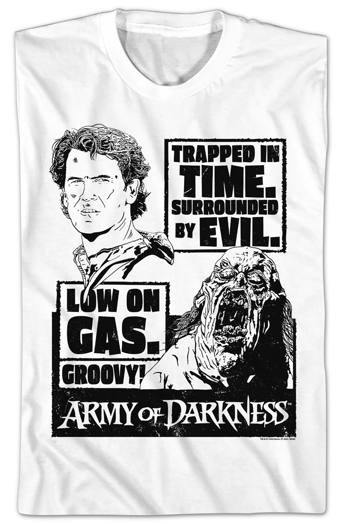 Sketch Poster Army Of Darkness T-Shirt