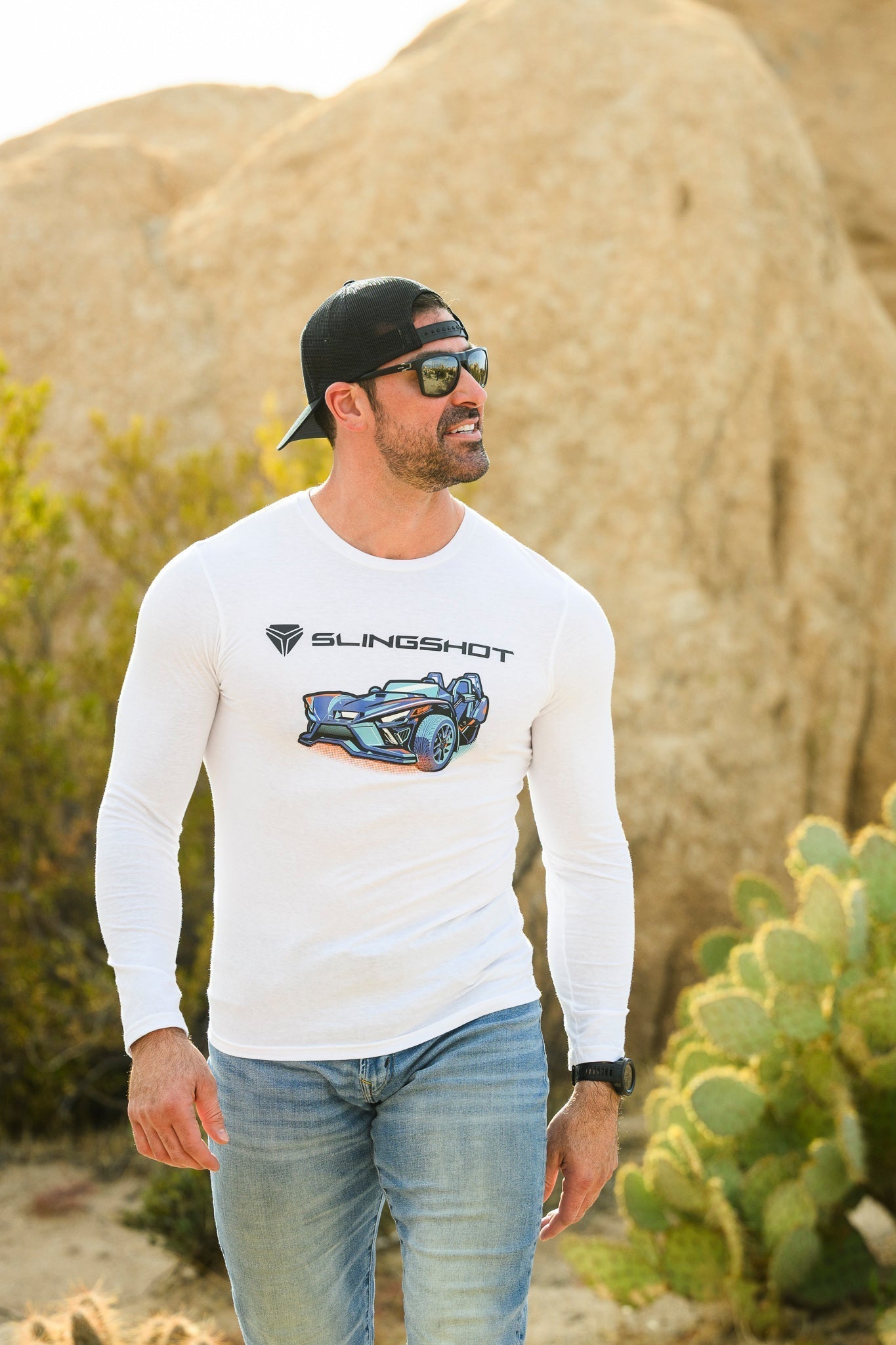 Slingshot Long Sleeve Shirt-3 Wheeled Adventure