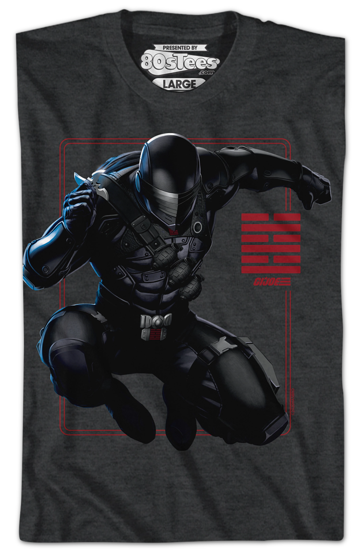 Snake Eyes Classic Pose GI Joe T-Shirt