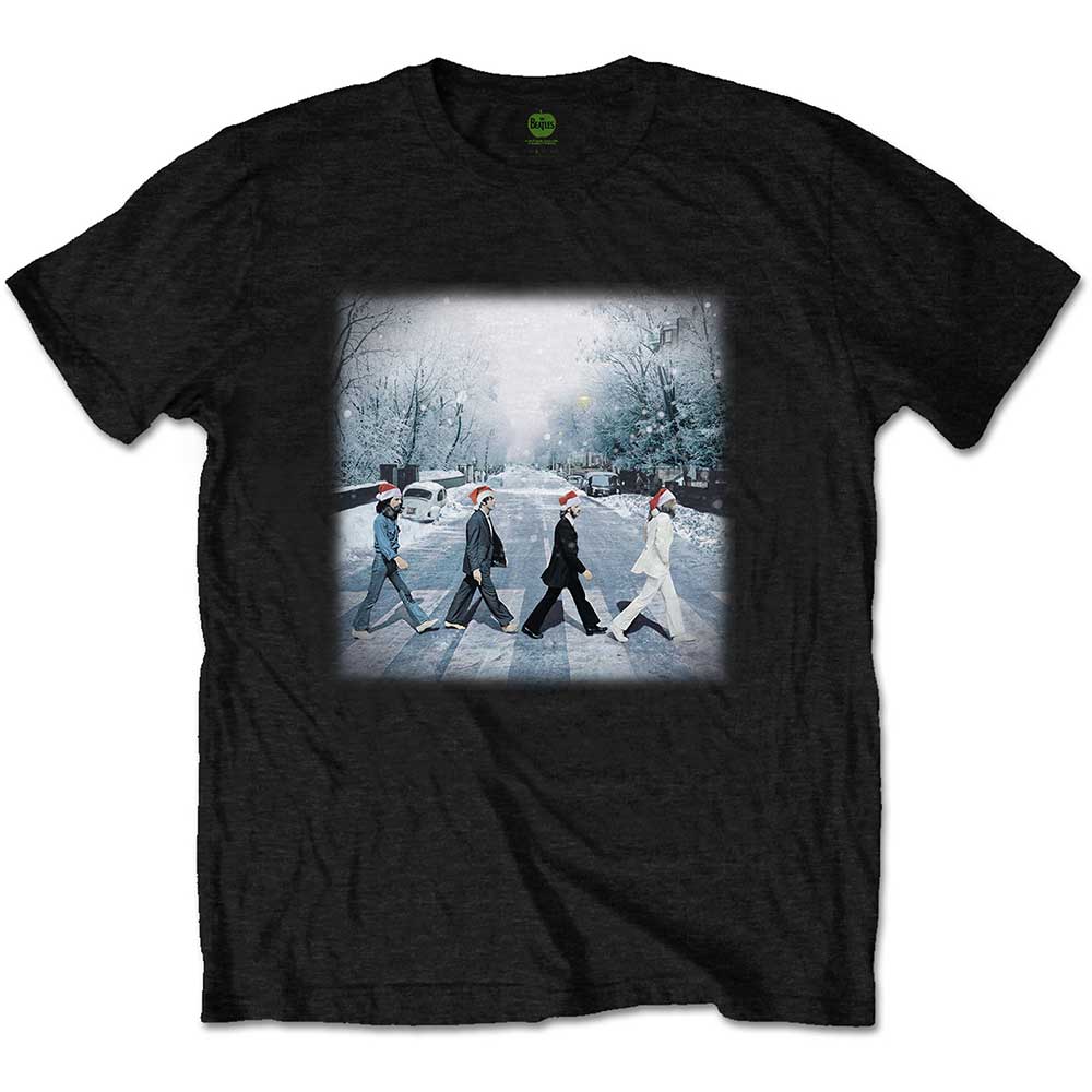Abbey Christmas T Shirt Black