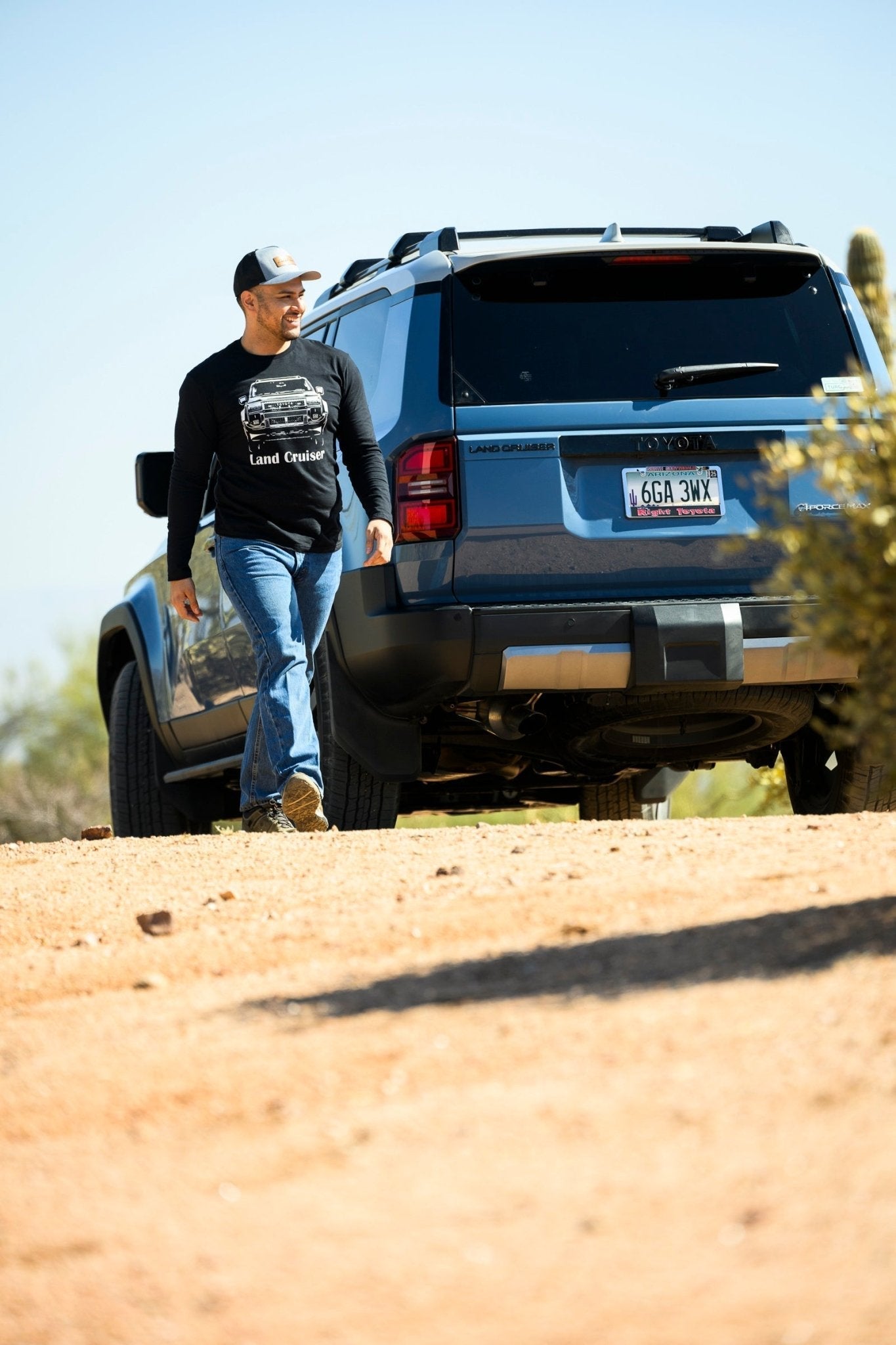 Toyota 2025 Land Cruiser Long Sleeve Tee-Premium Quality