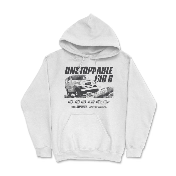 Toyota Land Cruiser Vintage Hoodie-4x4 Off Road Classic