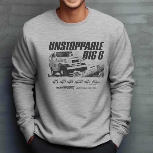 Toyota Land Cruiser Vintage Sweatshirt-Comfort and Retro Style