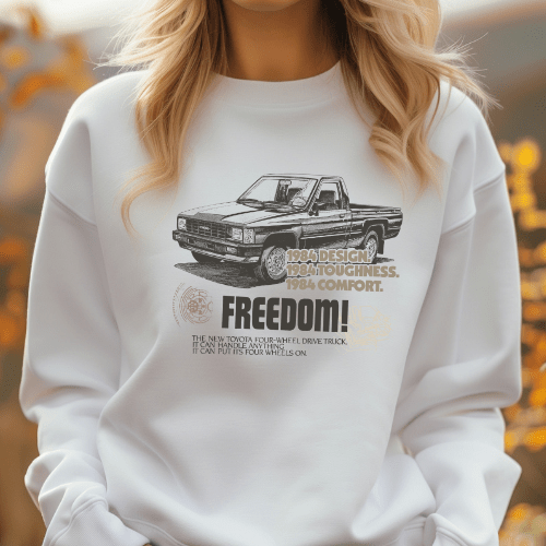 Toyota Pick-Up Truck Vintage Long Sleeve Tee-Off Road Legacy