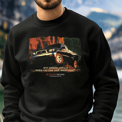 Toyota Tacoma Pick-Up Truck Retro Sweatshirt-Vintage Off Road