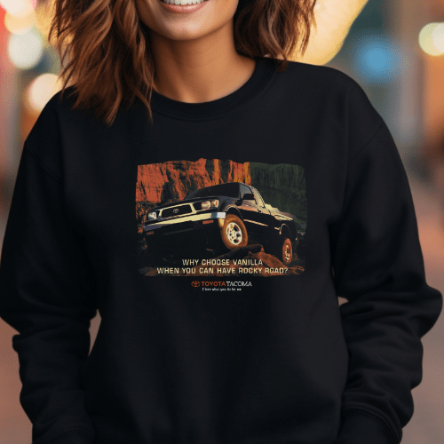 Toyota Tacoma Pick-Up Truck Retro Sweatshirt-Vintage Off Road