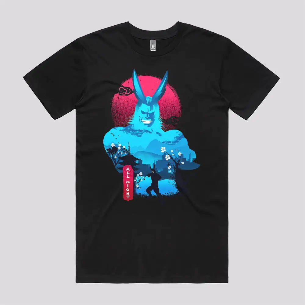Ukiyo-e All Might T-Shirt