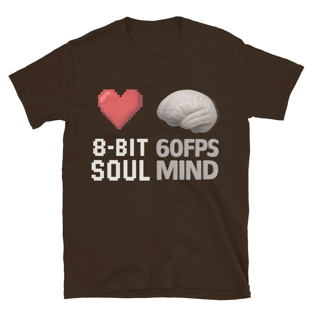 8-Bit Soul, 60FPS Mind T-Shirt