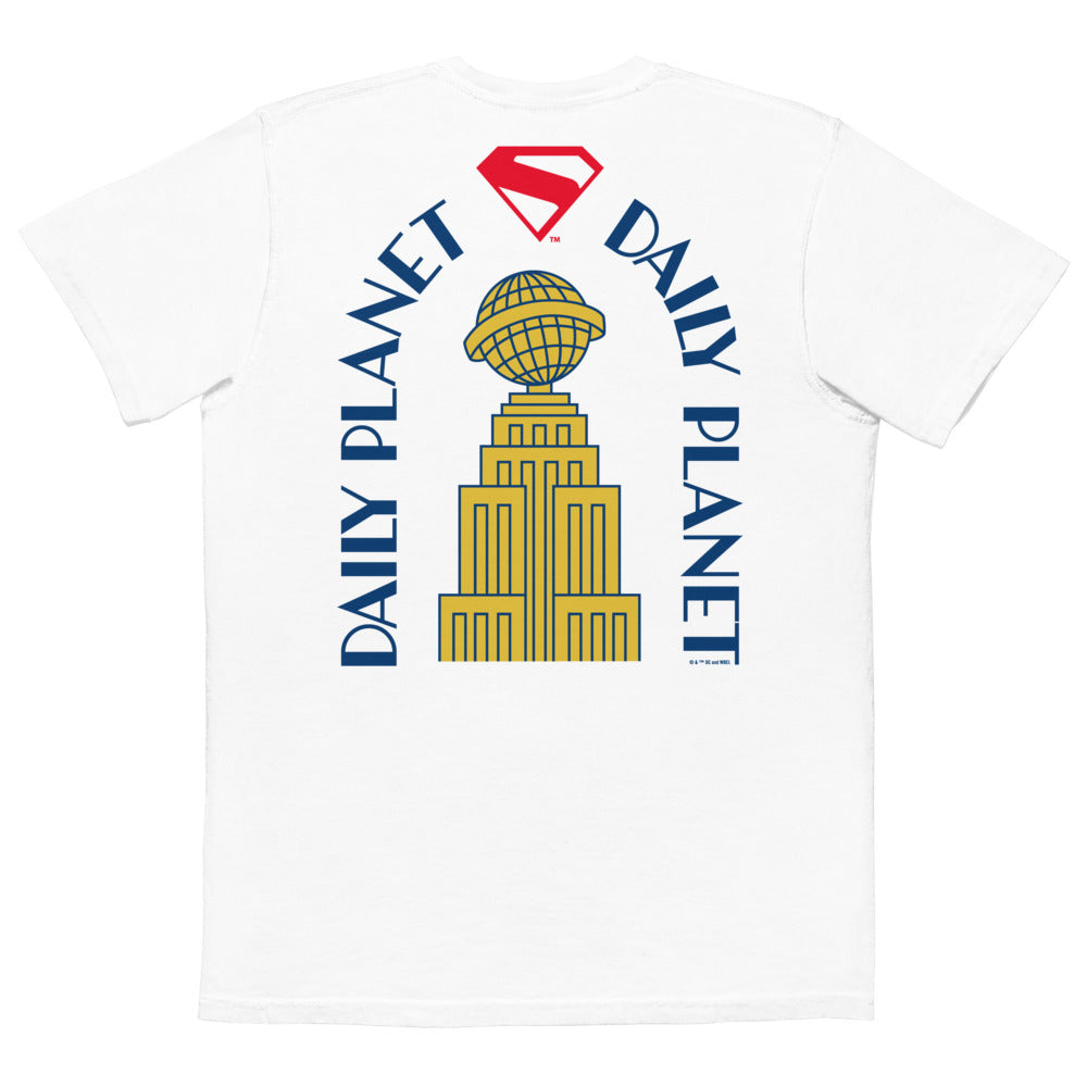 SUPERMAN (2025 Movie) Daily Planet Comfort Colors Pocket T-Shirt
