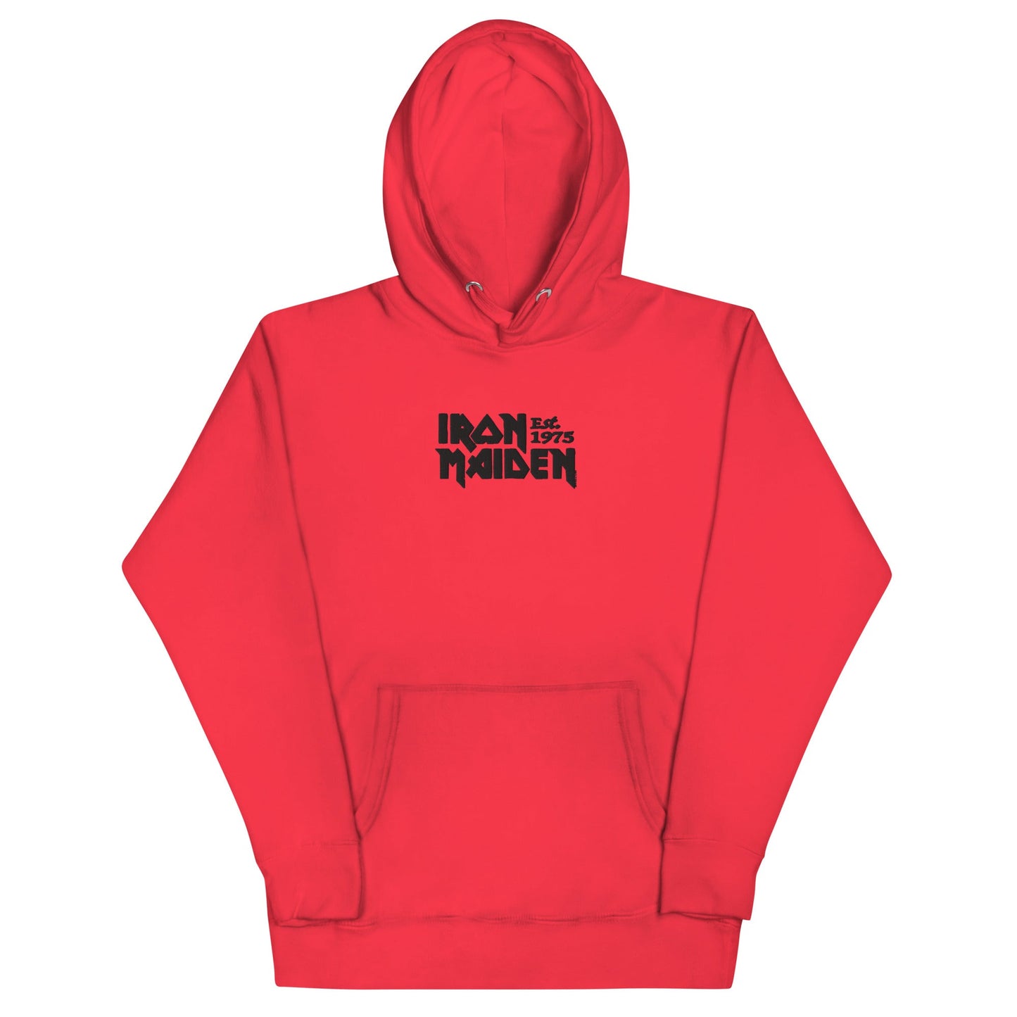 Iron Maiden Vintage 1975 HD Embroidered Hoodie