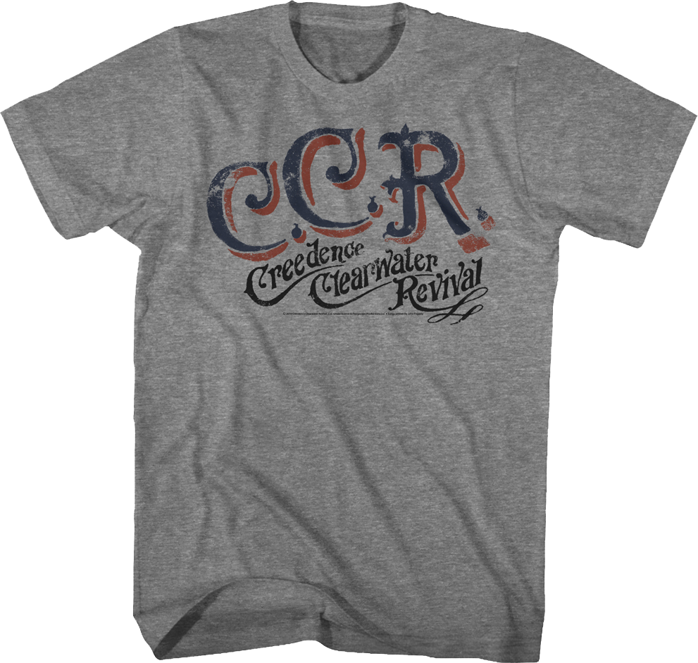 Vintage Logo Creedence Clearwater Revival T-Shirt