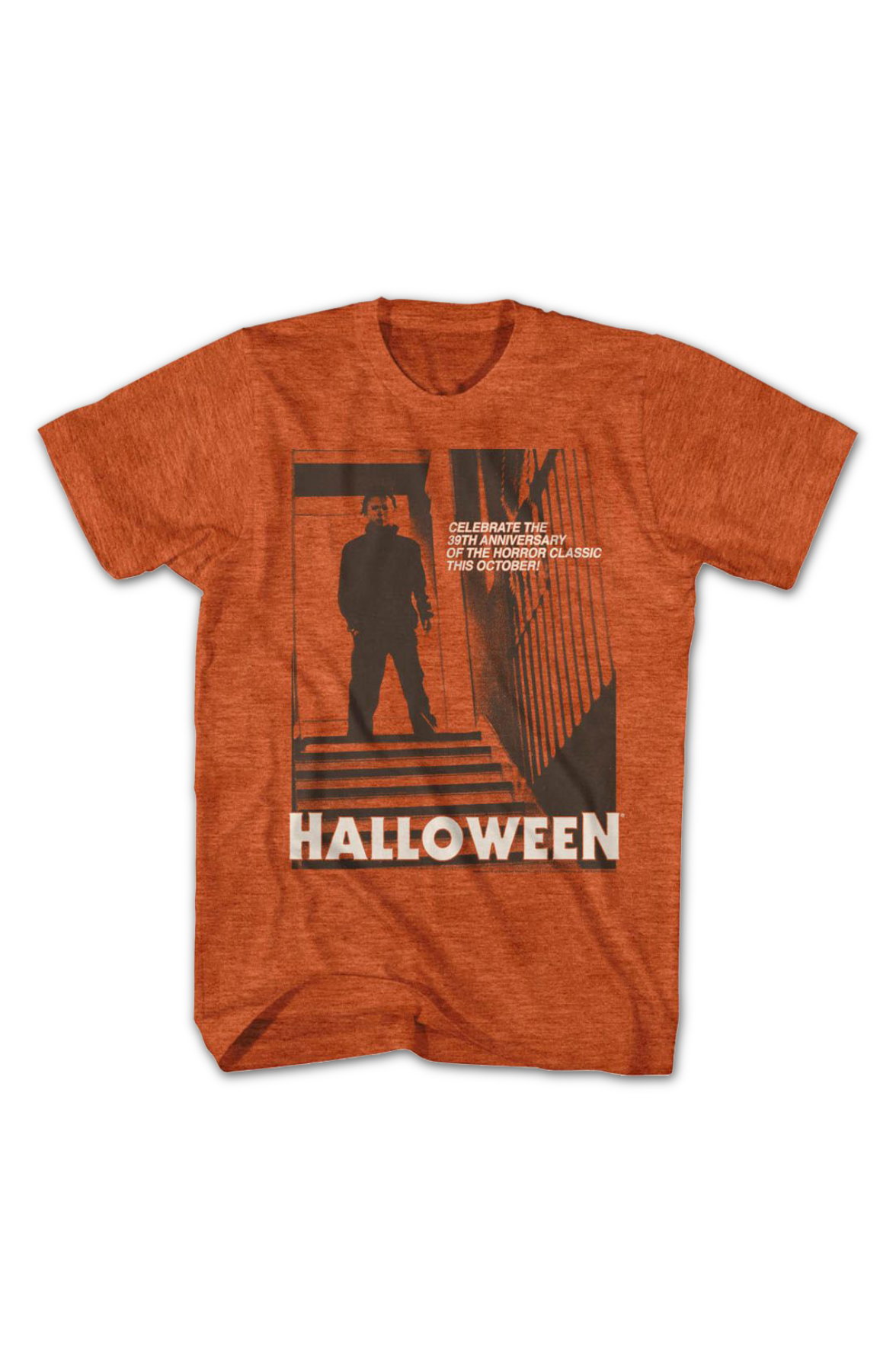 Vintage Michael Myers Staircase Halloween T-Shirt