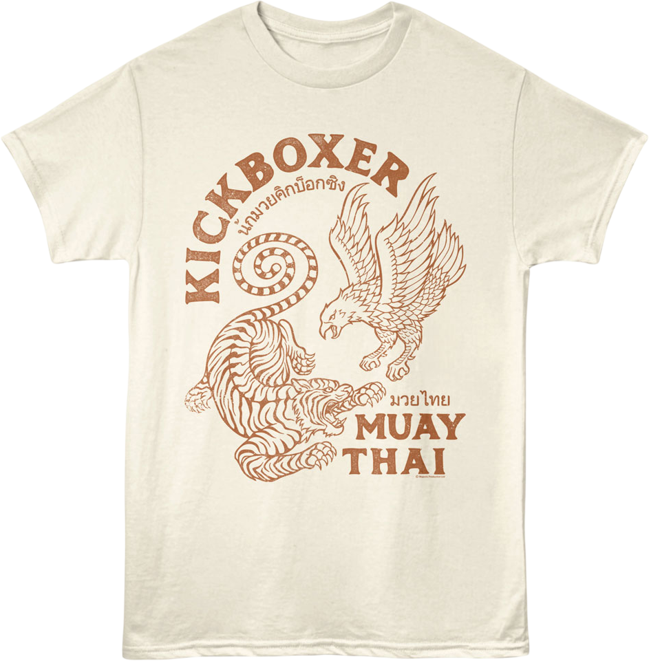 Vintage Muay Thai Kickboxer T-Shirt