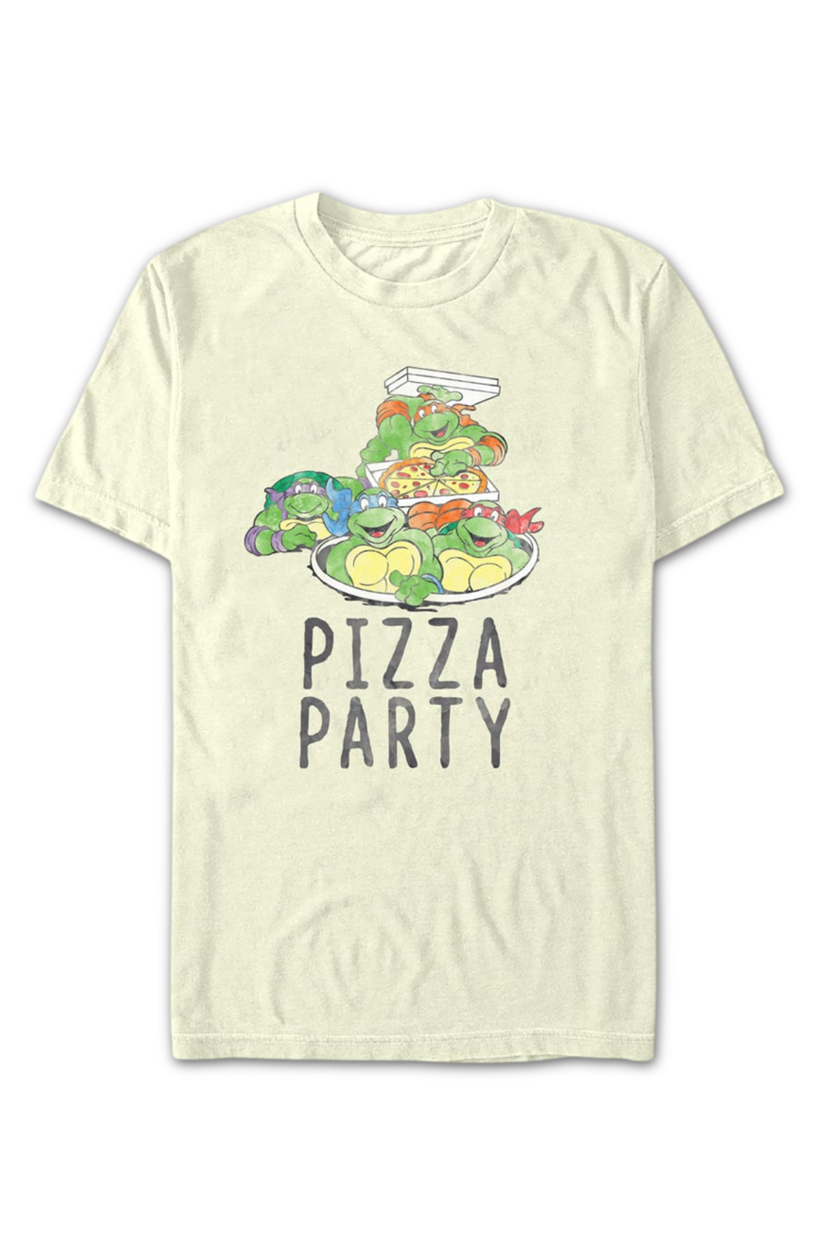 Vintage Pizza Party Teenage Mutant Ninja Turtles T-Shirt