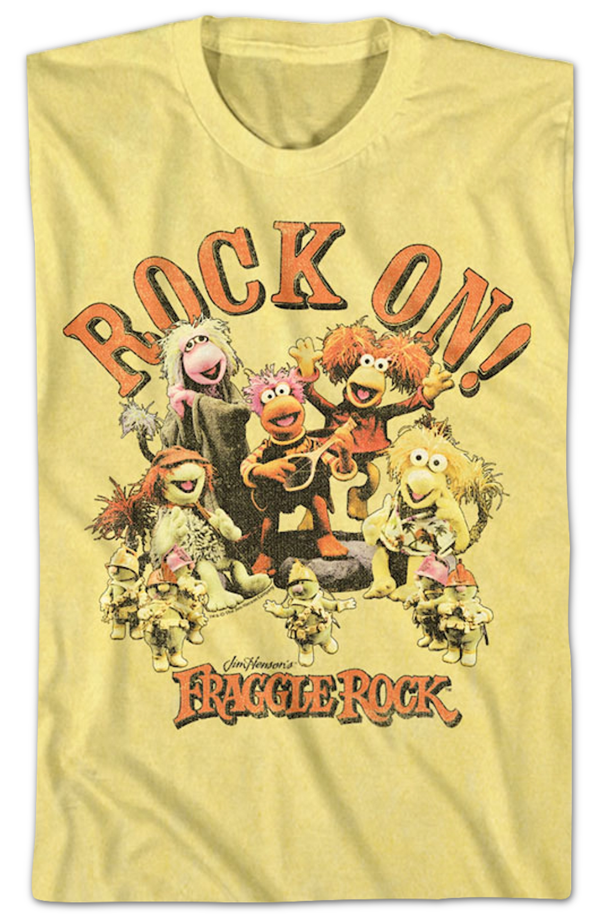 Vintage Rock On Fraggle Rock T-Shirt