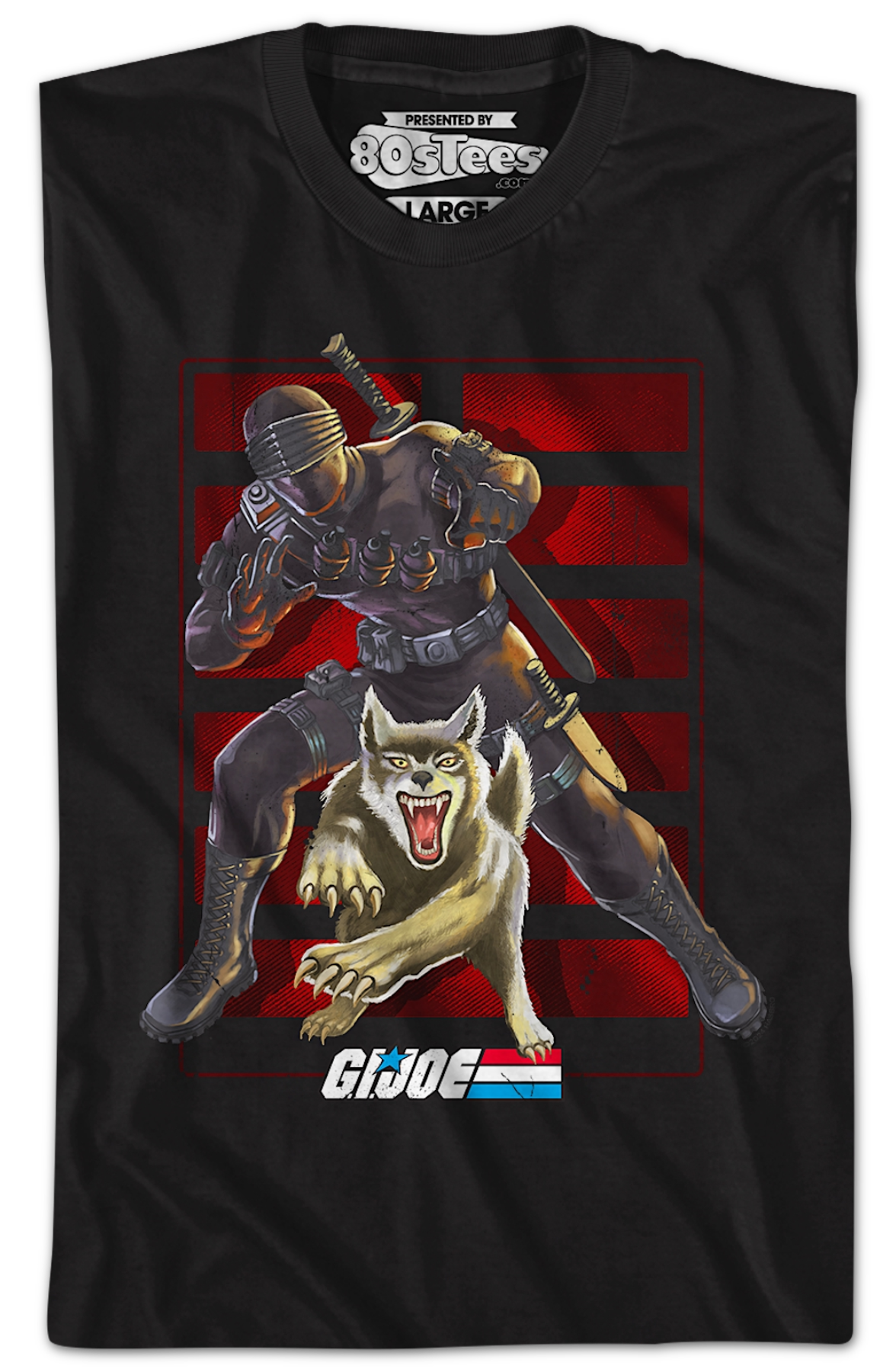 Vintage Snake Eyes & Timber GI Joe T-Shirt
