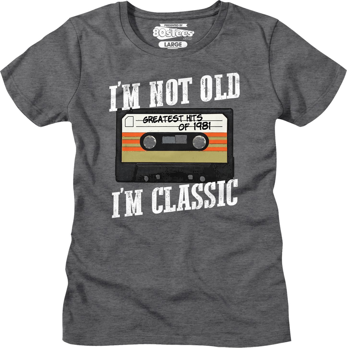 Womens I'm Not Old I'm Classic Greatest Hits Of 1981 Shirt