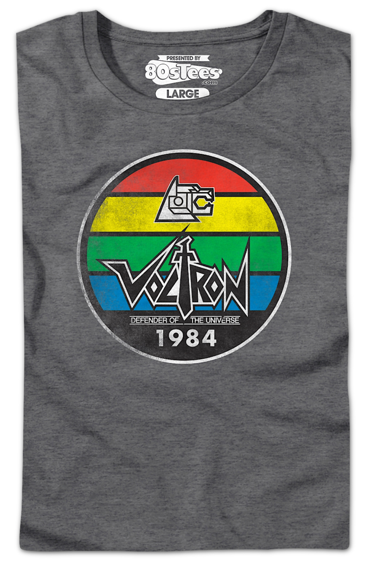 Womens Vintage 1984 Stripes Voltron Shirt