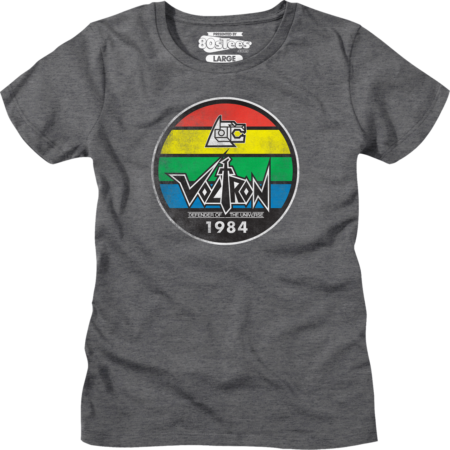 Womens Vintage 1984 Stripes Voltron Shirt