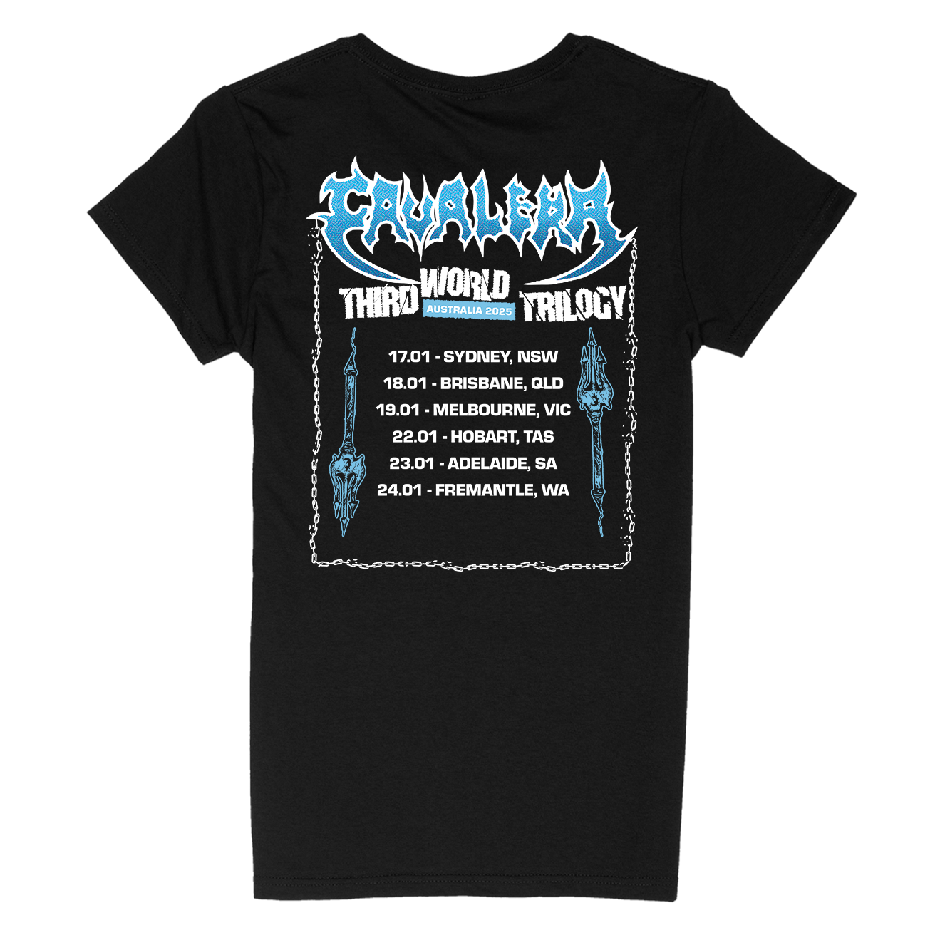 "Third World Trilogy 2025 Tour" Women's T-Shirt