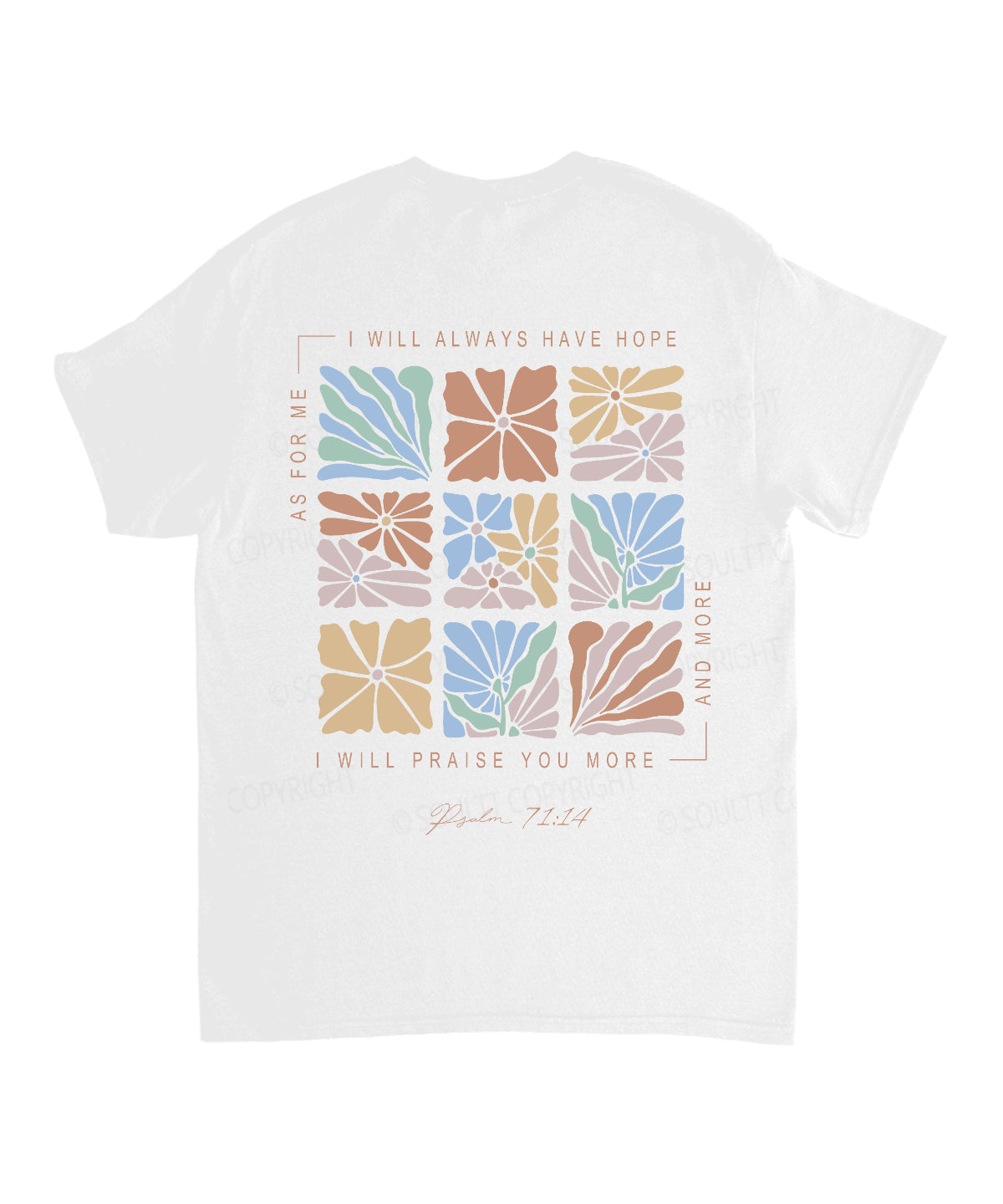 I Will Always Have Hope Double Sided Unisex Cotton Christian T-Shirt