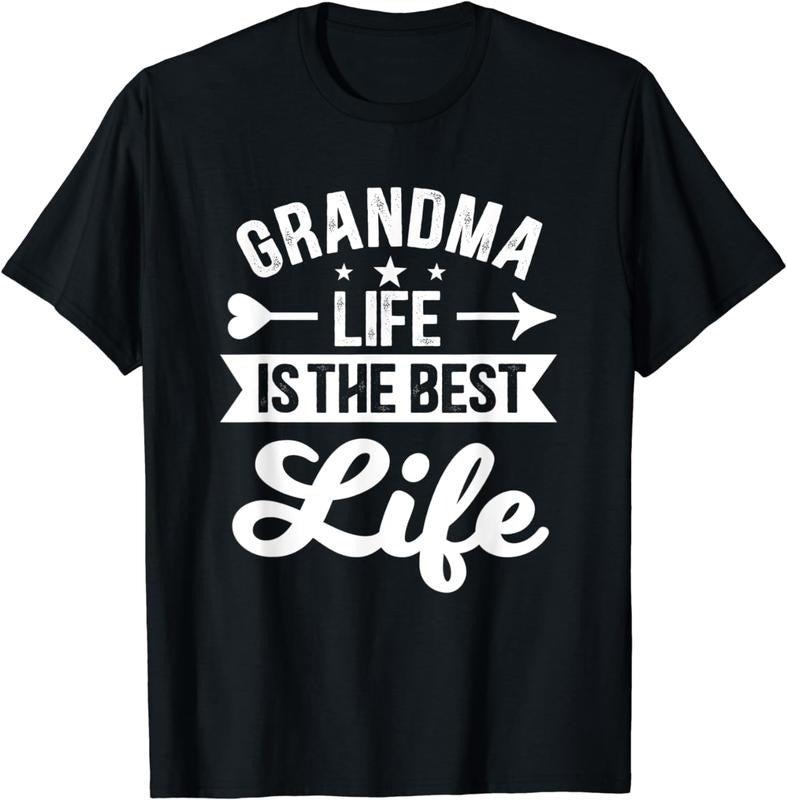 [100% Cotton] Grandma life is the best life T-Shirt