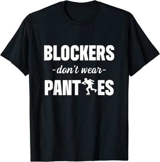 [100% Cotton]Roller Derby Player Blocker Skating Team T-Shirt