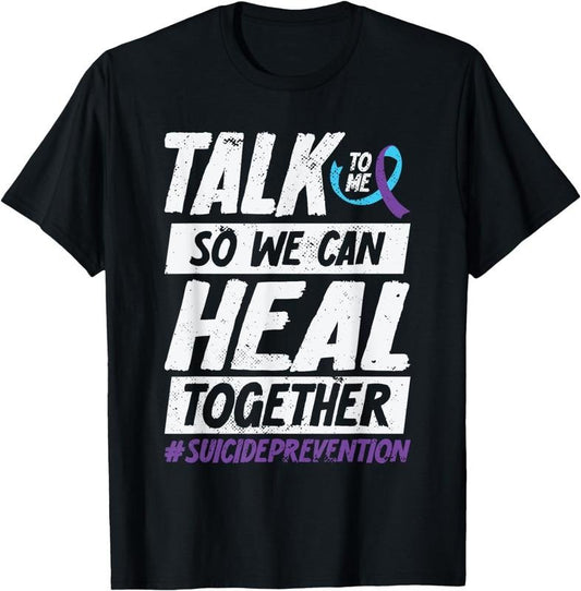 [100% Cotton]Suicide Prevention Awareness 988 Mental Health Support T-Shirt
