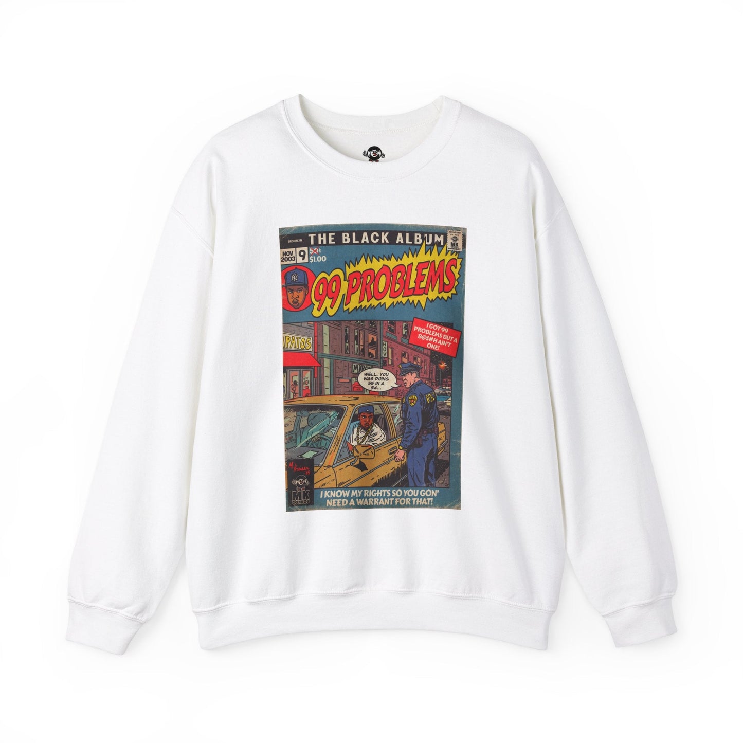 99 Problems - Unisex Heavy BlendÃ¢â€žÂ¢ Crewneck Sweatshirt