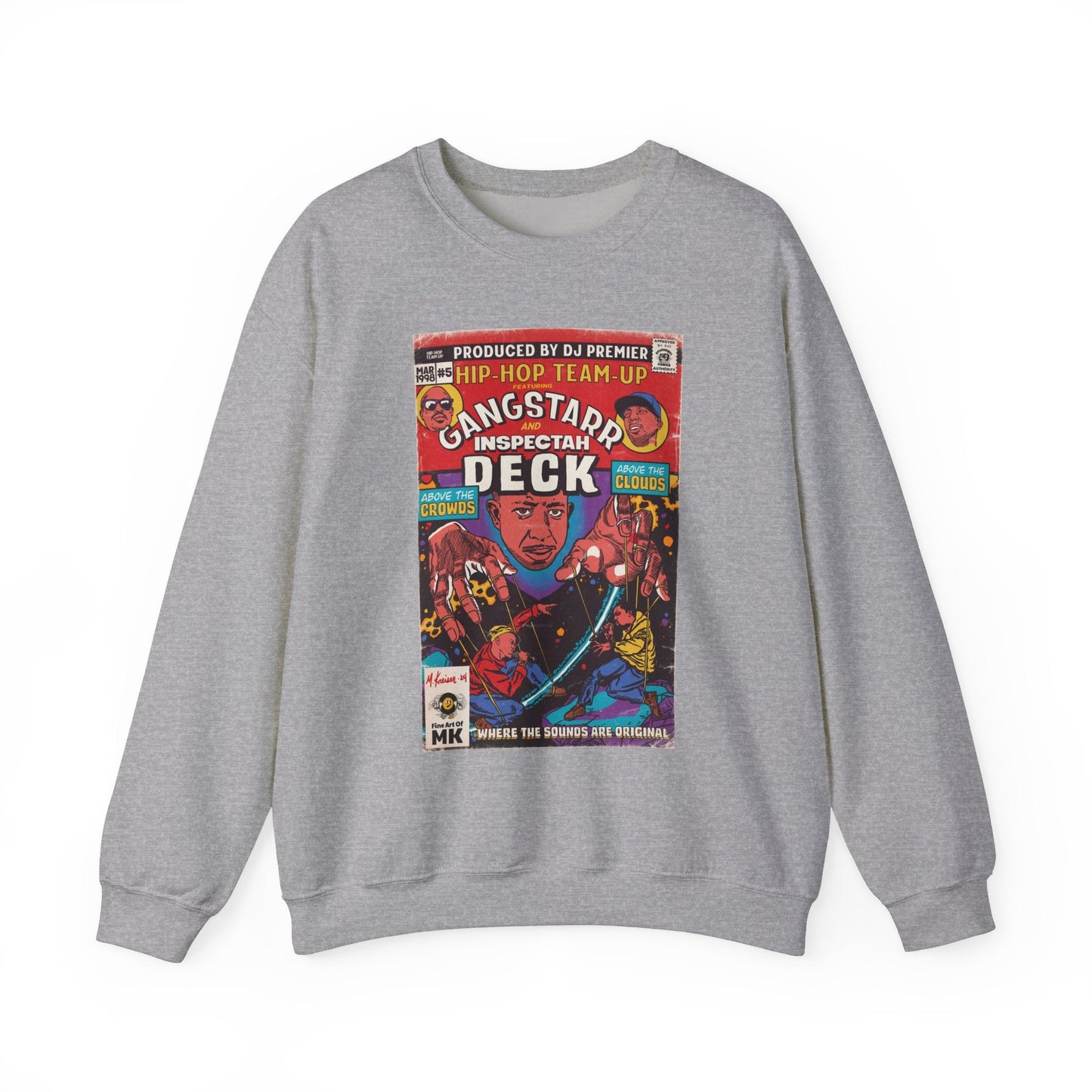 Above The Clouds - Unisex Heavy BlendÃ¢â€žÂ¢ Crewneck Sweatshirt