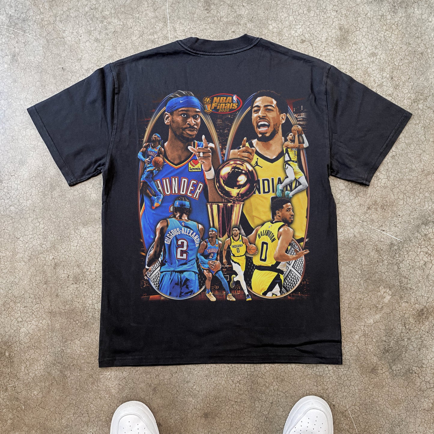 THE FINALS 2025 HEAVYWEIGHT BLACK T-SHIRT