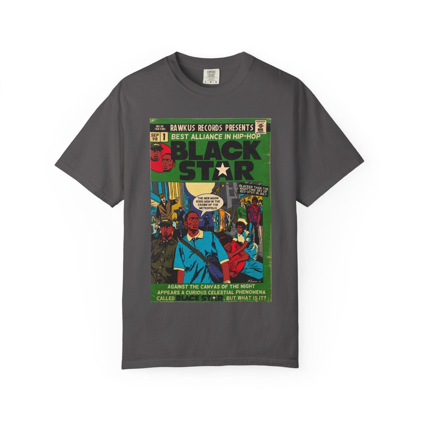 Black Star - Unisex Comfort Colors T-shirt