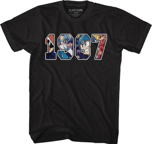 1987 Mega Man T-Shirt
