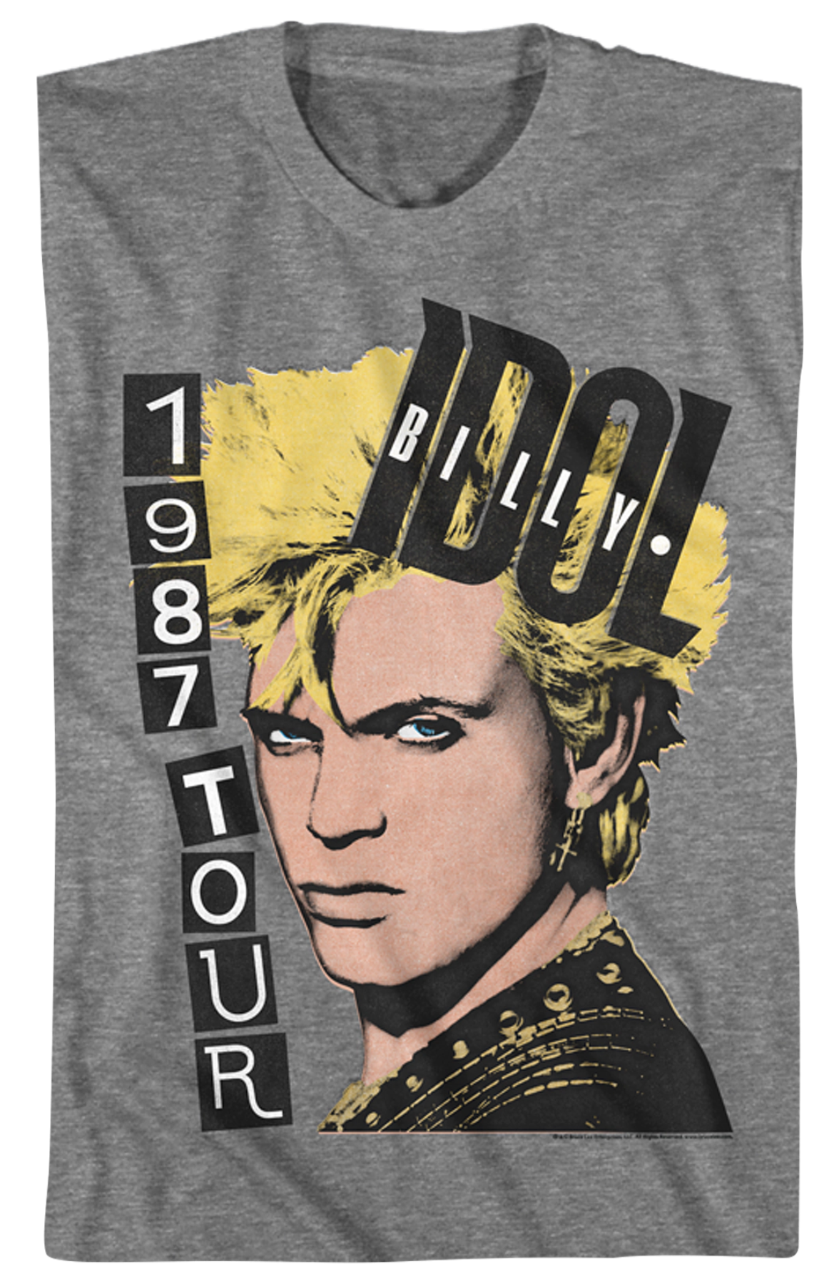 1987 Tour Billy Idol T-Shirt