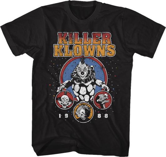 1988 Collage Killer Klowns From Outer Space T-Shirt